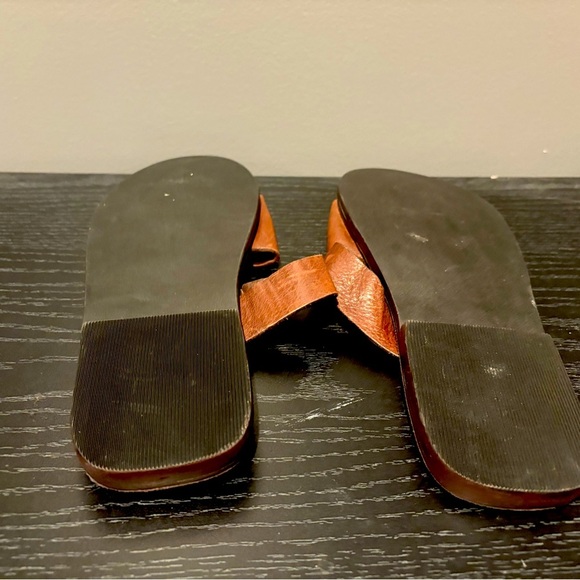 Genuine Handmade Men\'s  Sandals Brown  - Size 10 main image 6